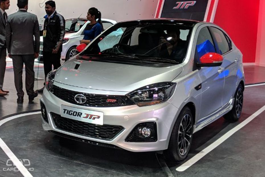Tata Tiago and Tigor JTP Revealed At Auto Expo 2018