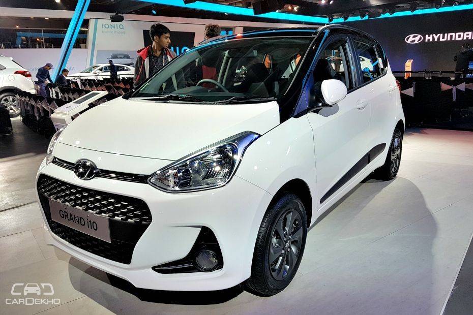 Hyundai Grand i10 Dual-tone Revealed At Auto Expo 2018