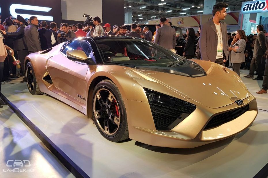 DC Unveils Hot New Sportscar At Auto Expo 2018