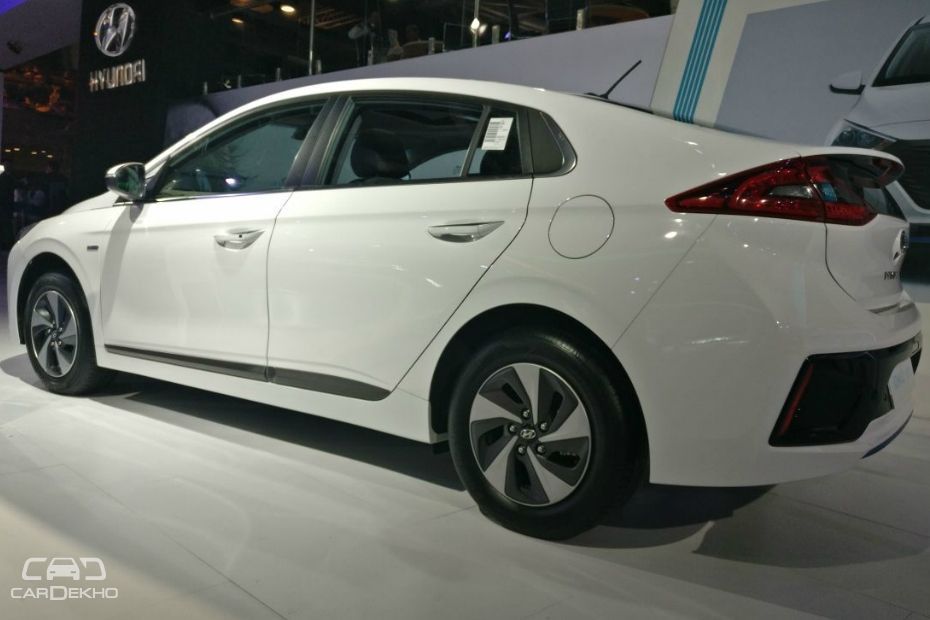 Hyundai Ioniq Showcased At Auto Expo 2018