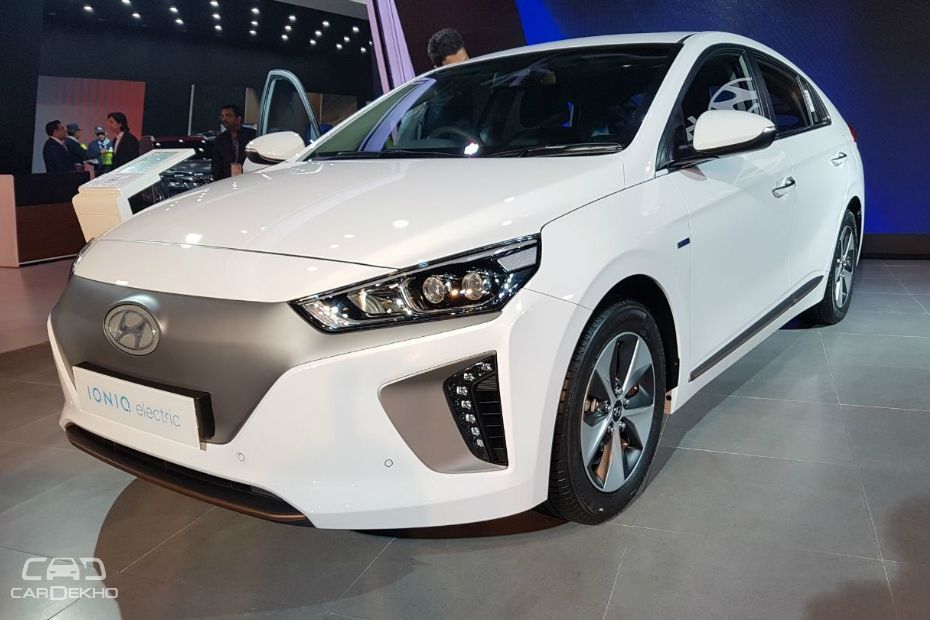 Hyundai Ioniq Showcased At Auto Expo 2018