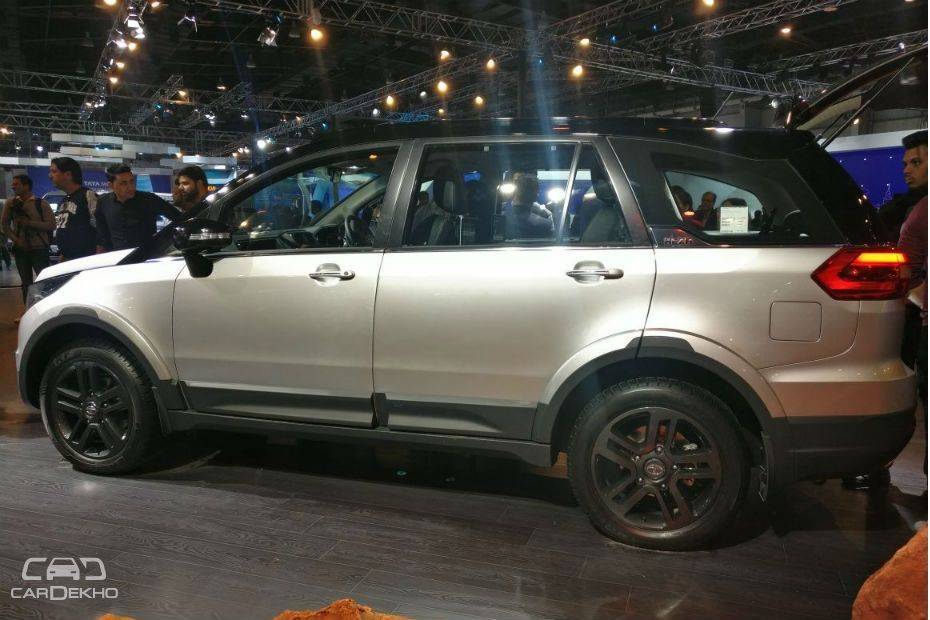 Tata Motors Displays Hexa Dual-tone Edition at Auto Expo 2018