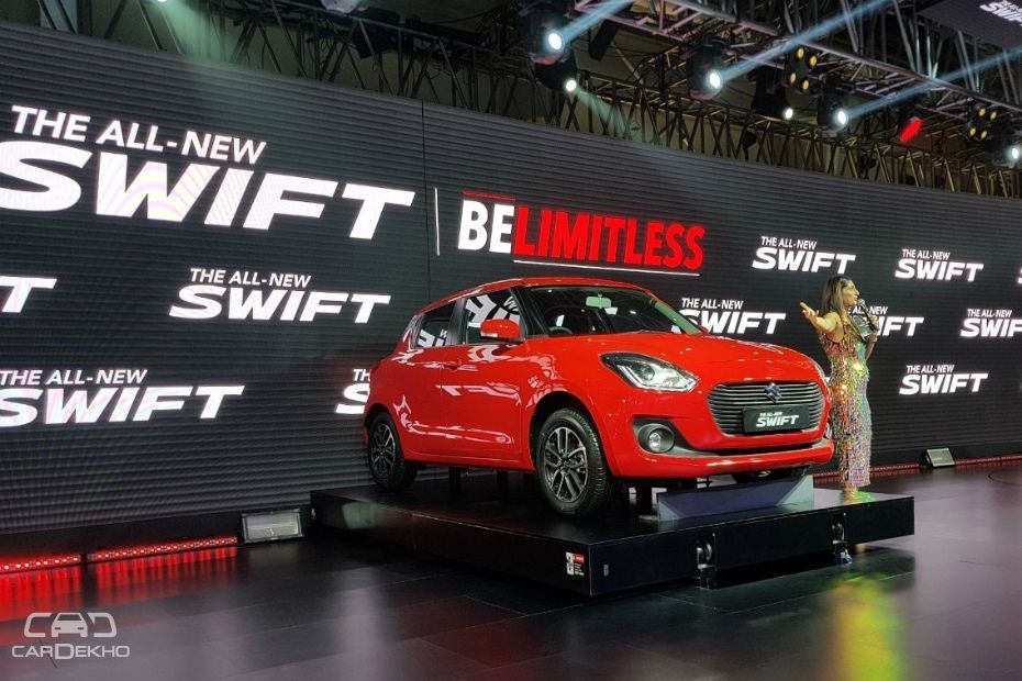 Top 5 Hatchbacks At Auto Expo 2018 – New Swift, 45X, Elite i20, Future-S & Tiago