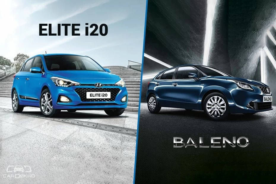 Hyundai Elite i20 2018 vs Maruti Baleno – Specs Compared