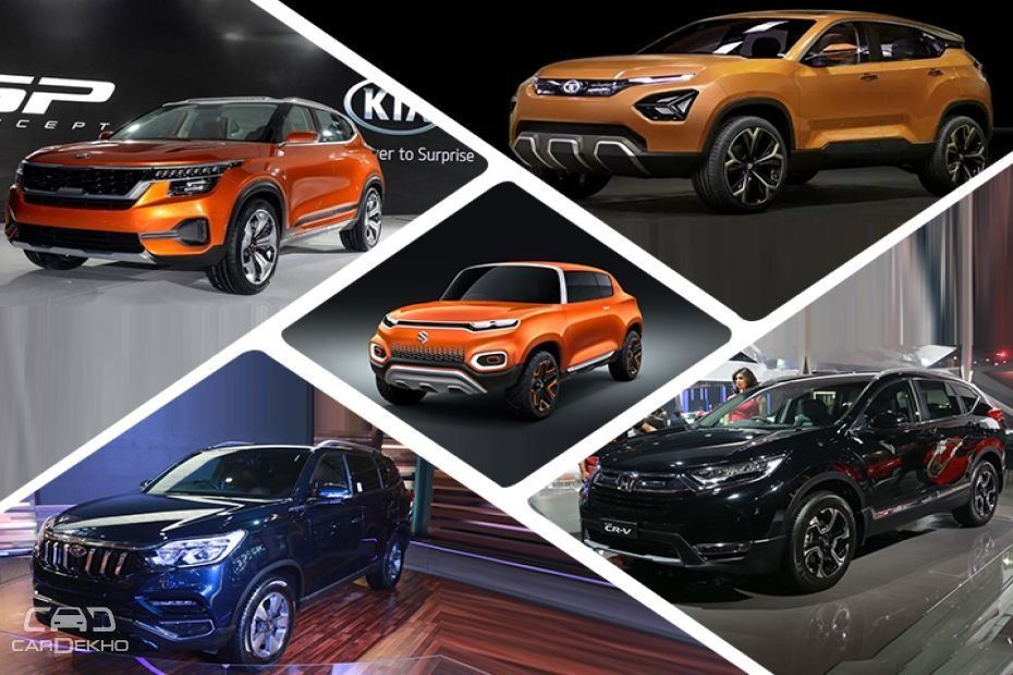 Top 5 SUVs At Auto Expo 2018: Tata H5X, Mahindra Rexton And More