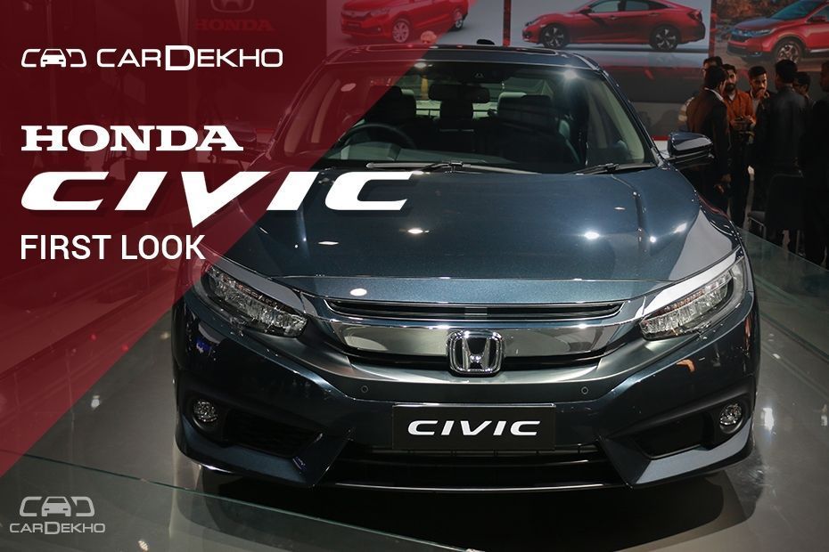 Auto Expo 2018 Honda Civic First Look
