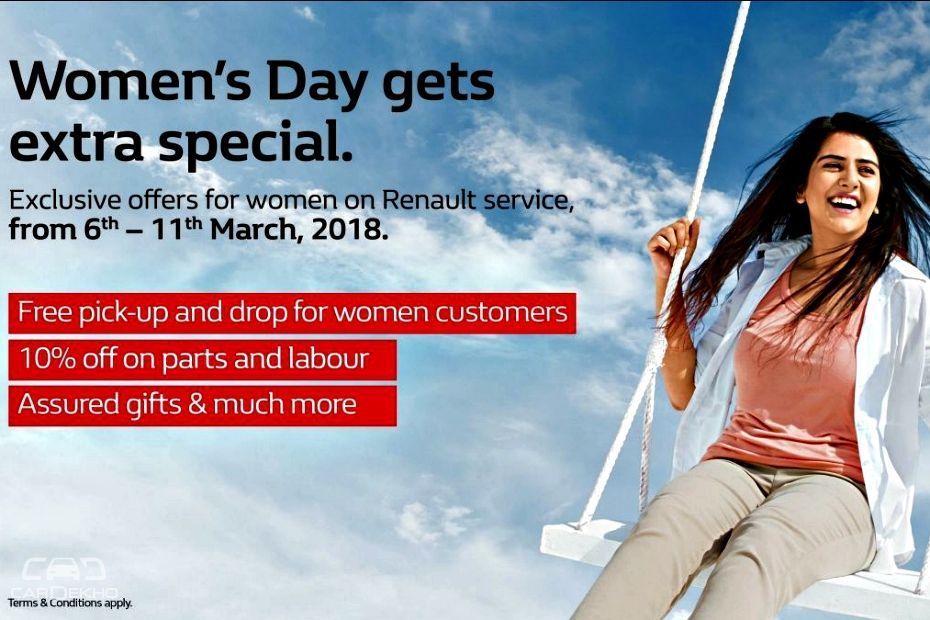 Renault Celebrates Women’s Day With Special Offers, Discounts