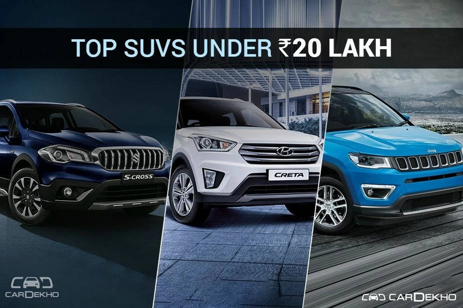 Top SUVs ?Under Rs 20 lakh 