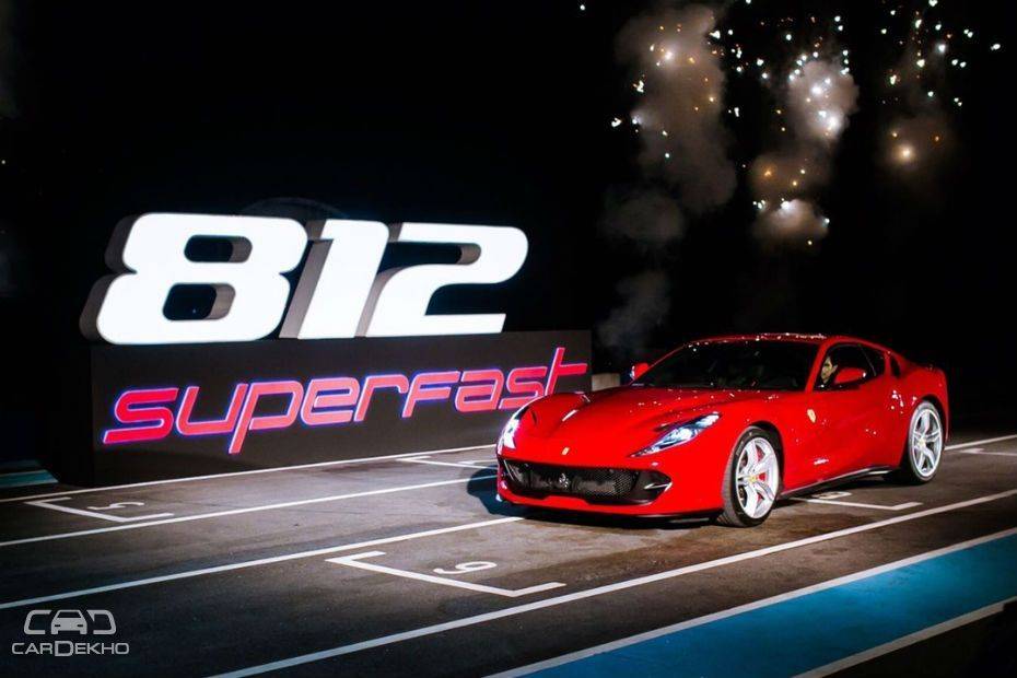 Ferrari 812 Superfast Launched In India At Rs 5.20 Crore