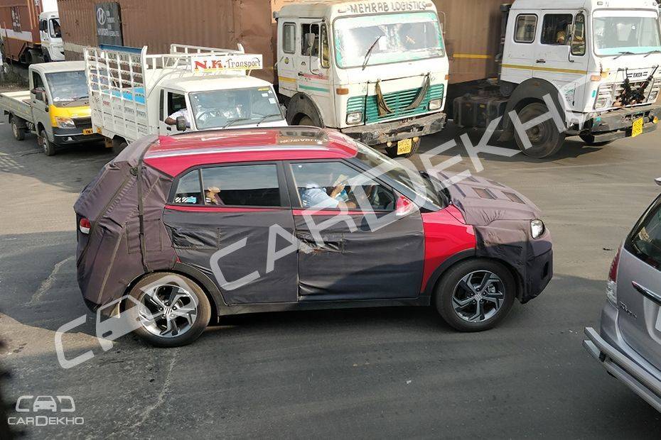 Spied: 2018 Hyundai Creta Facelift To Get A Sunroof