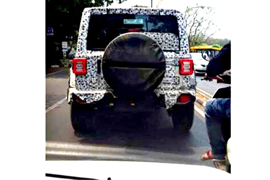 2018 Jeep Wrangler Spotted Testing In India