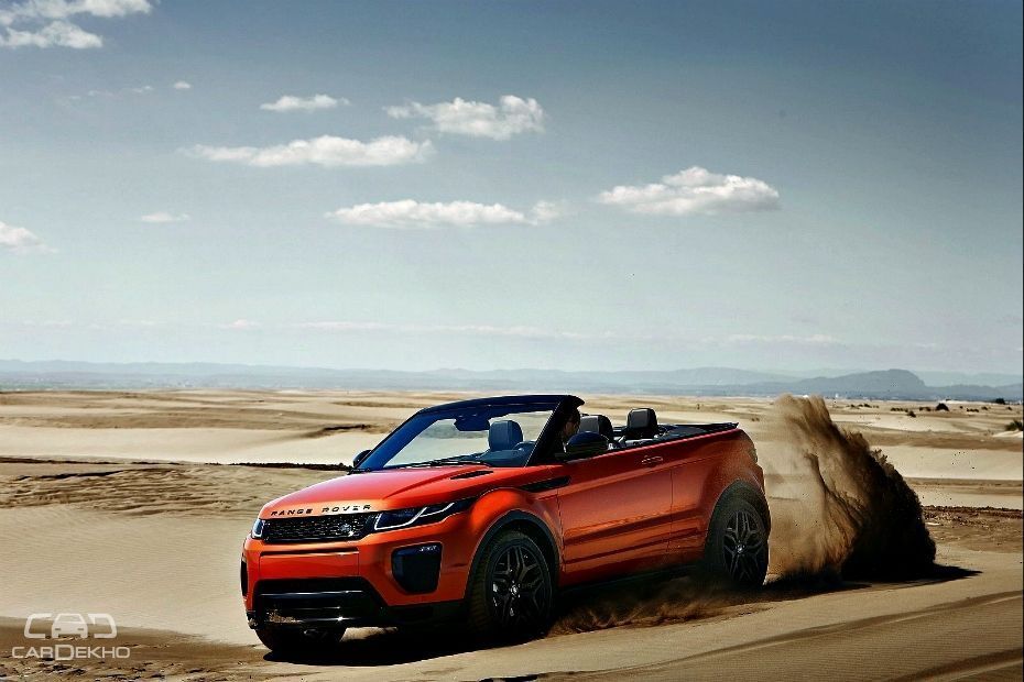 Range Rover Evoque Convertible Launched In India