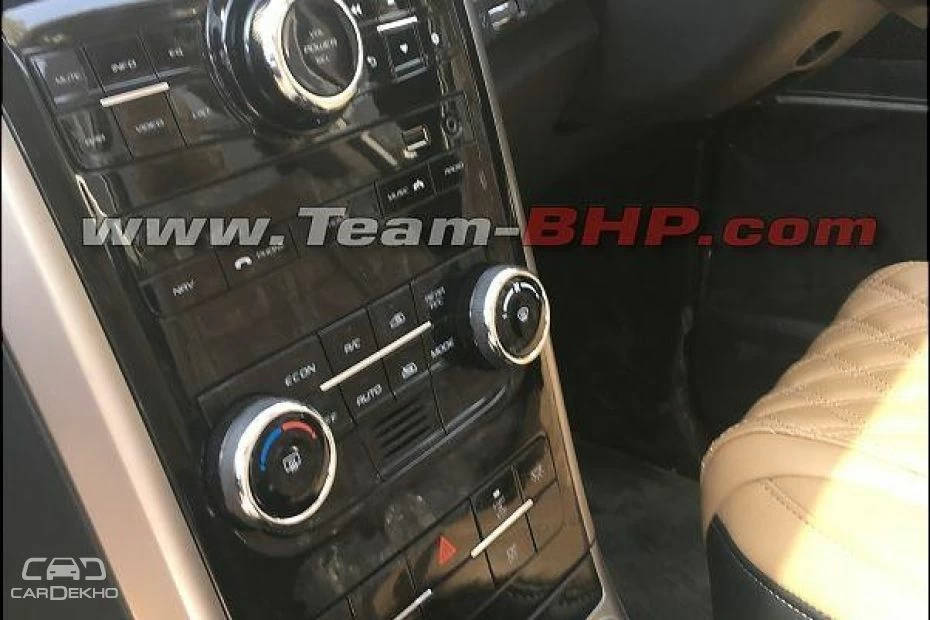 Mahindra XUV500 Facelift Interior