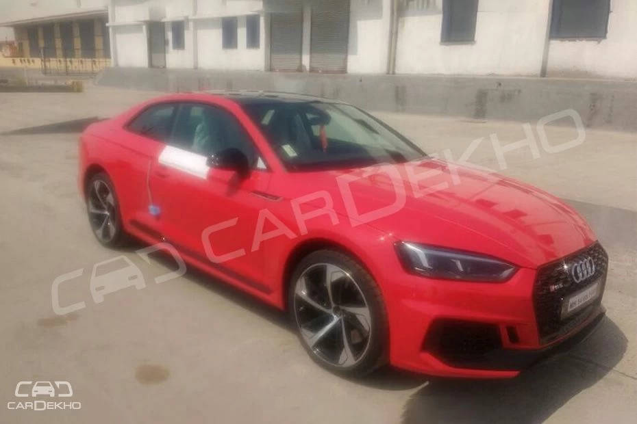 Audi RS 5 Coupe spotted in India