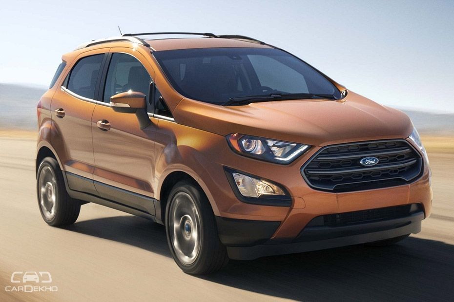 Sportier Ford EcoSport S With Sunroof To Launch In May 2018