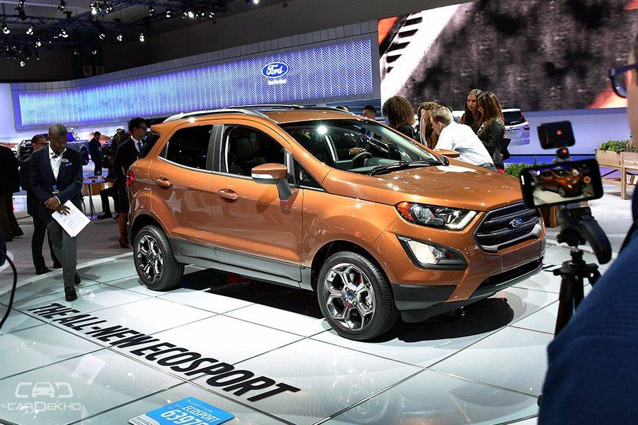 Sportier Ford EcoSport S With Sunroof To Launch In May 2018