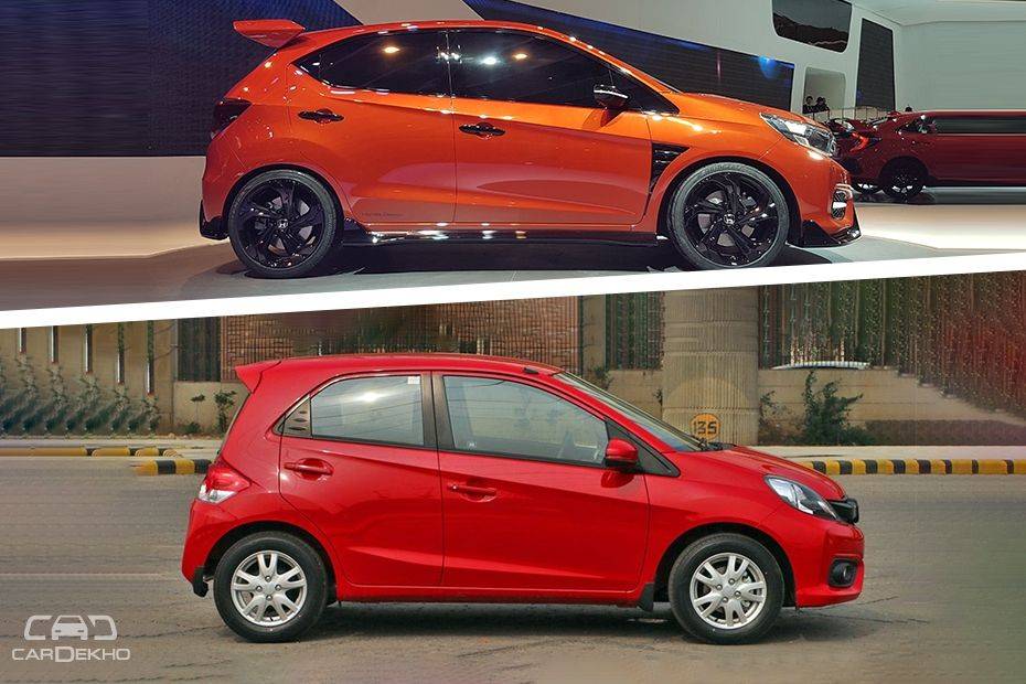 Honda Small RS Concept vs Honda Brio 