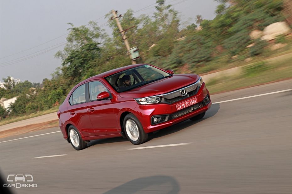 Honda Amaze 2018 Review: In Pictures