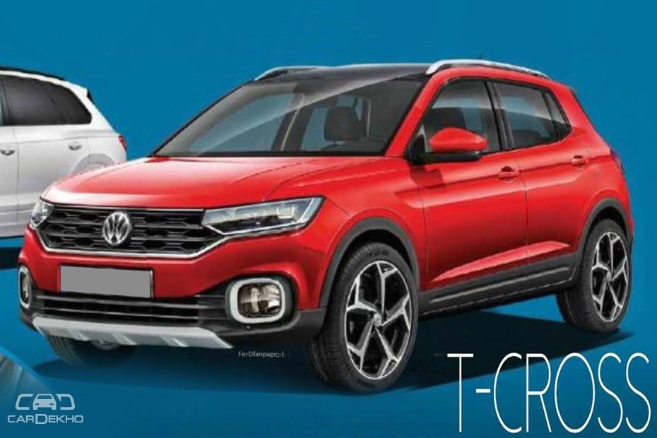 VW T-Cross: Hyundai Creta Rival Leaked, Could Be India-Bound