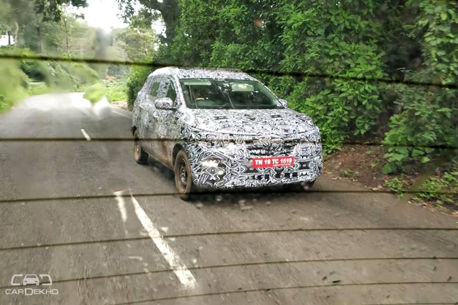 Renault Testing New MPV In India; Could Be Based On The Kwid