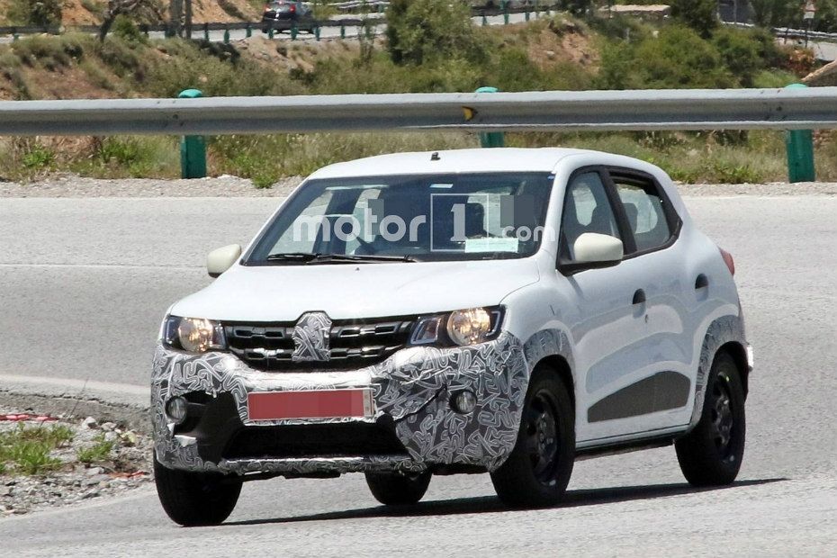 Renault Kwid Spied With Camouflage - Facelift Or Electric?