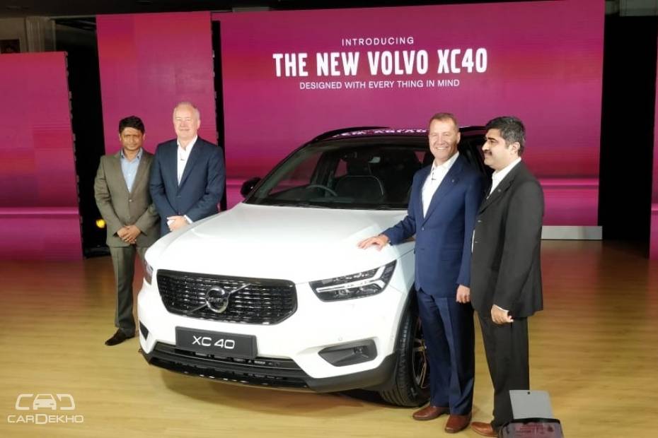 Volvo XC40 Launched In India At Rs 39.9 Lakh; Rivals Q3, GLA, X1