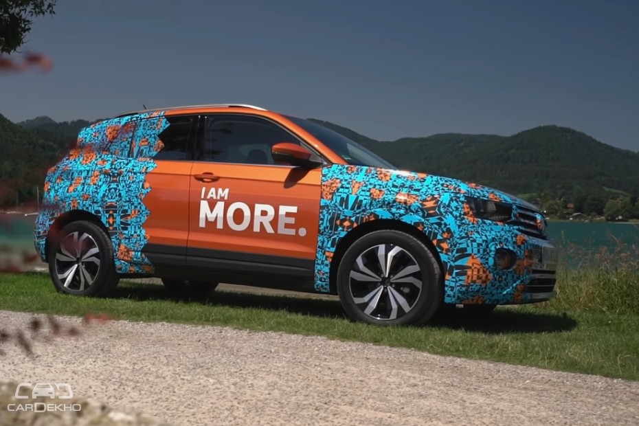 Volkswagen T-Cross SUV Teaser Reveals Exterior Design Details