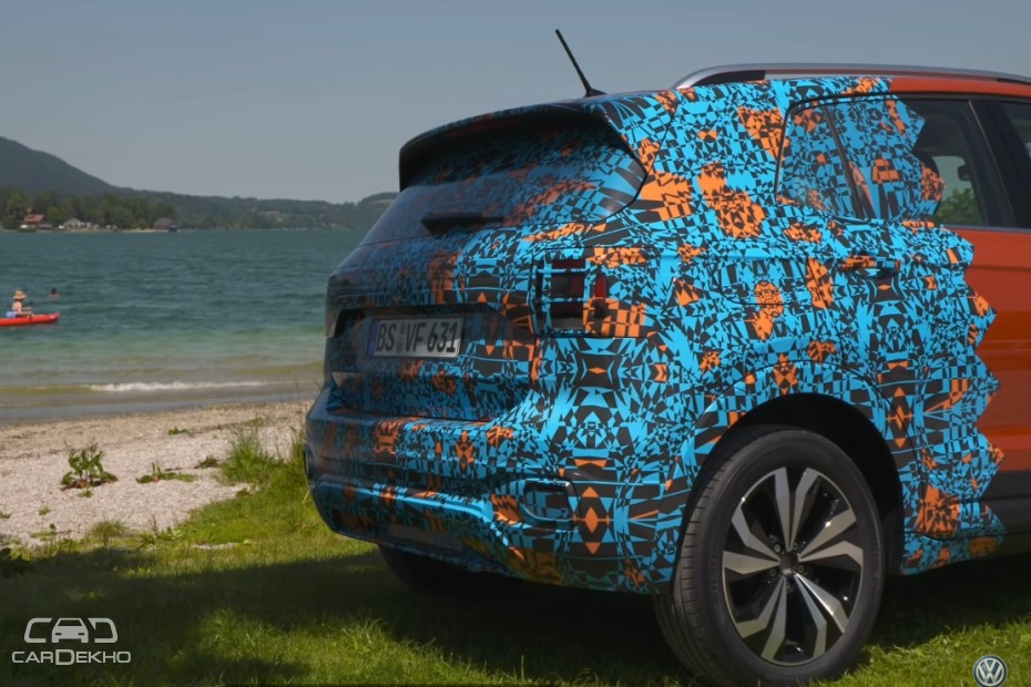 Volkswagen T-Cross SUV Teaser Reveals Exterior Design Details