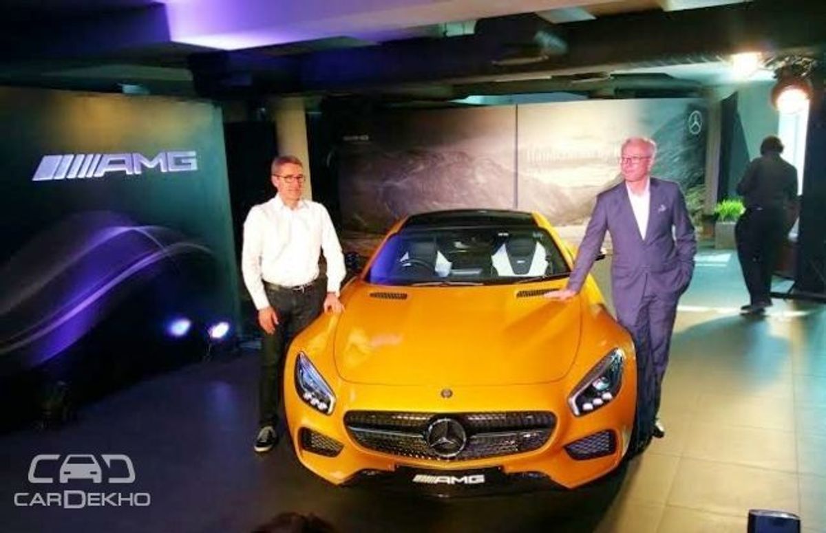 Mercedes Benz AMG GT S Launched at Rs. 2.4 Crores Mercedes Benz AMG GT S Launched at Rs. 2.4 Crores