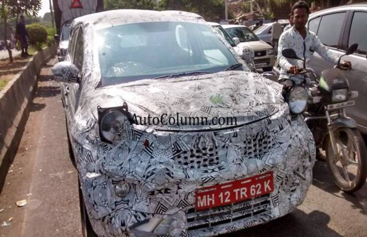 Tata Nexon Compact SUV Spied for the First Time! Tata Nexon Compact SUV Spied for the First Time!