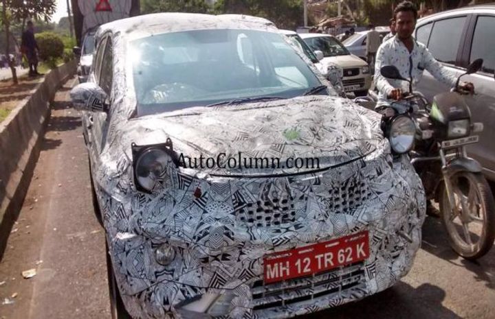 Tata Nexon Compact SUV Spied for the First Time! Tata Nexon Compact SUV Spied for the First Time!
