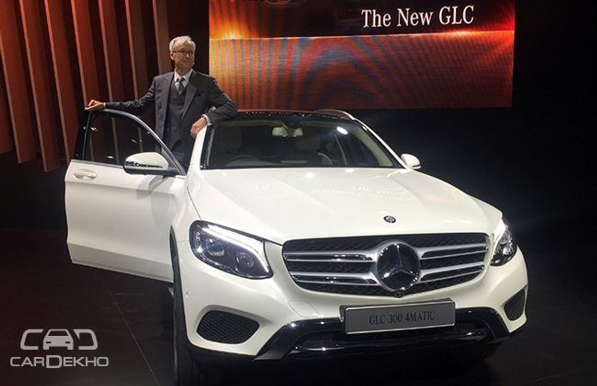 Mercedes-Benz Unveils GLC SUV at 2016 Auto Expo Mercedes-Benz Unveils GLC SUV at 2016 Auto Expo