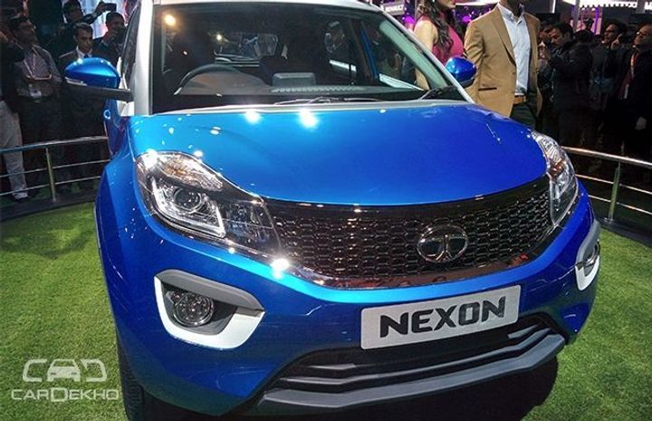 Tata Nexon Production Version Showcased at 2016 Auto Expo Tata Nexon Production Version Showcased at 2016 Auto Expo