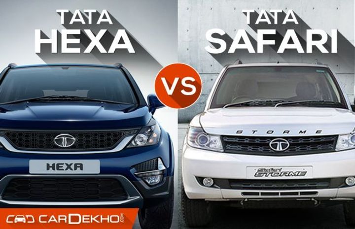 Sibling Showdown: Tata Hexa vs Tata Safari Storme Varicor400 Sibling Showdown: Tata Hexa vs Tata Safari Storme Varicor400