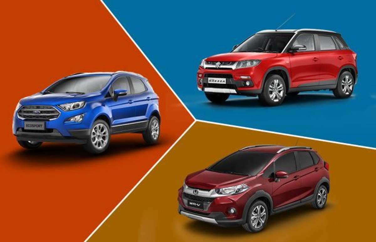 Spec Comparo - Honda WR-V Vs Maruti Vitara Brezza Vs Ford EcoSport Spec Comparo - Honda WR-V Vs Maruti Vitara Brezza Vs Ford EcoSport