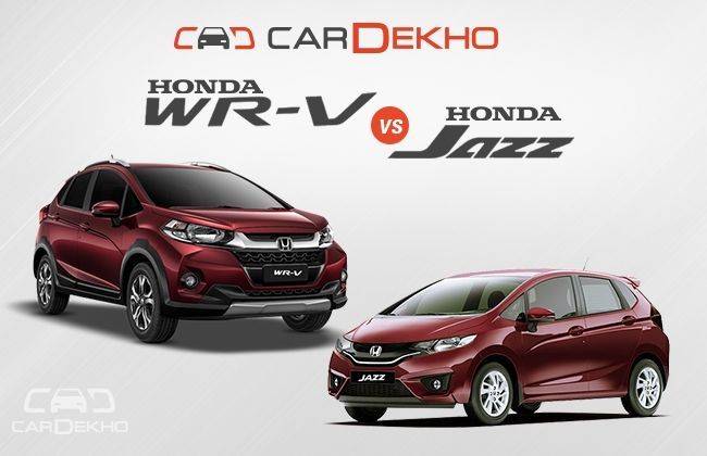 Honda Wr V Vs Jazz What S Different