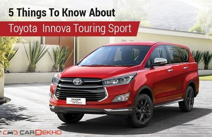 5 Things To Know About Toyota Innova Touring Sport 5 Things To Know About Toyota Innova Touring Sport