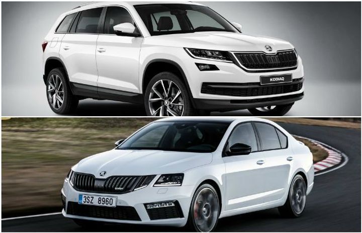 Skoda To Launch Octavia RS And Kodiaq In September Skoda To Launch Octavia RS And Kodiaq In September
