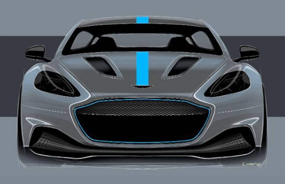 Aston Martin’s All-Electric RapidE To Enter Production In 2019 Aston Martin’s All-Electric RapidE To Enter Production In 2019