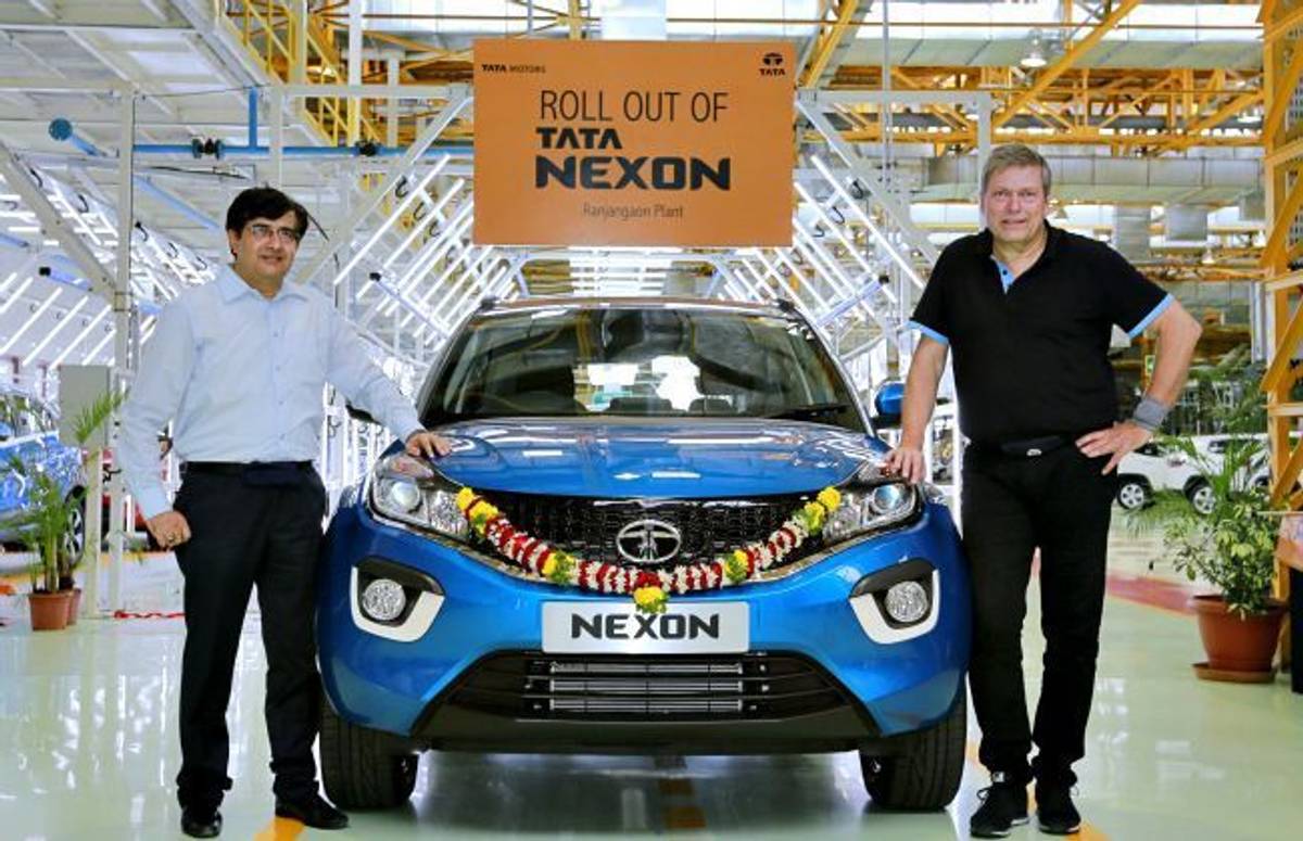 Tata Nexon Rolls Out Of Tata-Fiat’s Ranjangaon Facility Tata Nexon Rolls Out Of Tata-Fiat’s Ranjangaon Facility