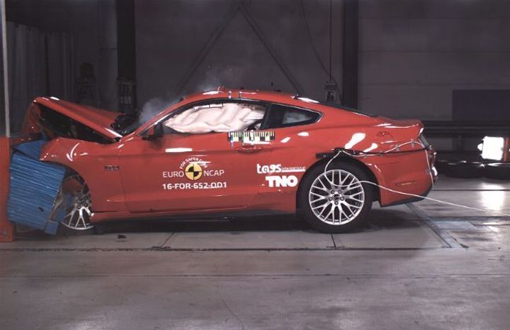 Crash Tested Again: Ford Mustang Scores 3-Star Euro NCAP Rating Crash Tested Again: Ford Mustang Scores 3-Star Euro NCAP Rating
