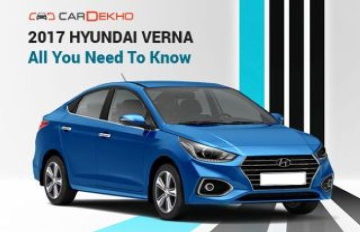 2017 Hyundai Verna: All You Need To Know 2017 Hyundai Verna: All You Need To Know