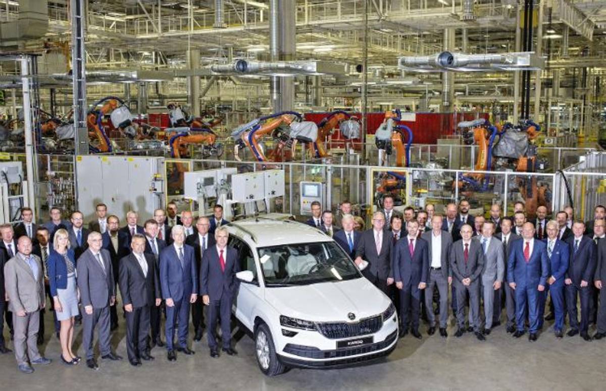 Skoda Karoq Enters Production In Czech Republic Skoda Karoq Enters Production In Czech Republic