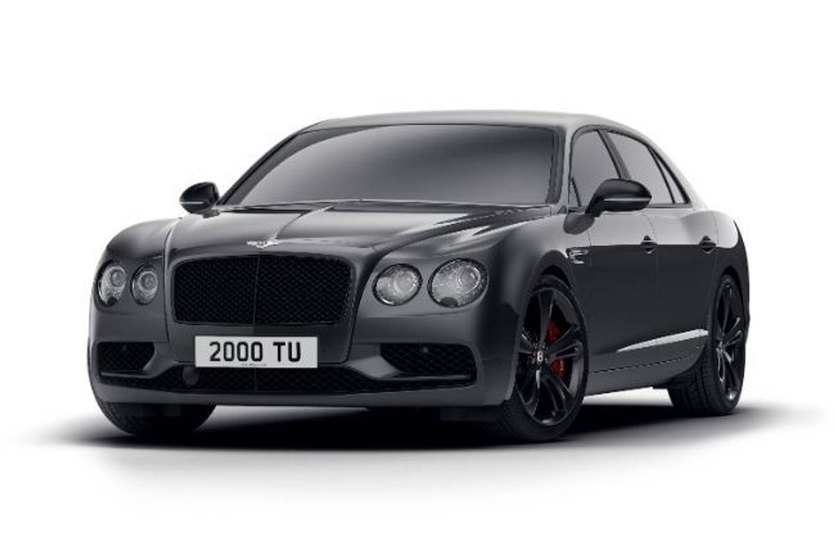 Bentley Flying Spur V8 S Black Edition Unveiled Bentley Flying Spur V8 S Black Edition Unveiled