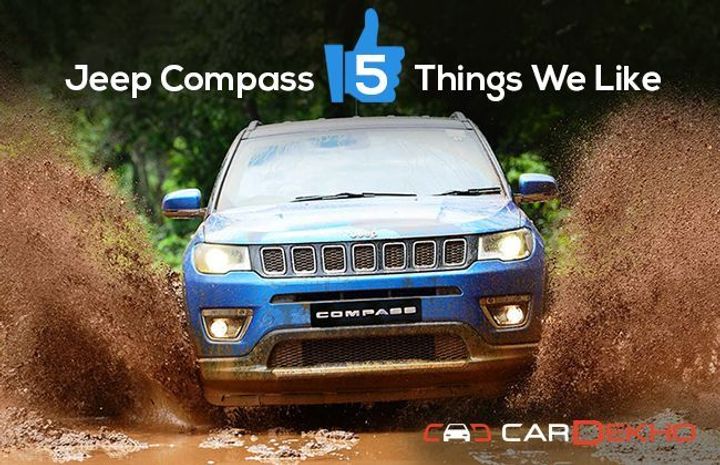 Jeep Compass: 5 Things We Like Jeep Compass: 5 Things We Like