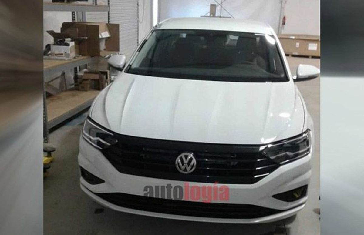 2018 Volkswagen Jetta Spied Completely Undisguised