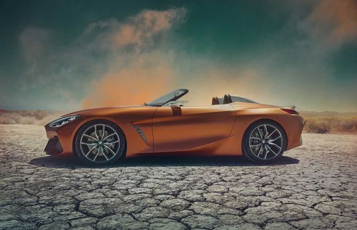 BMW Z4 Roadster Concept Unveiled; Production Likely To Start Next Year BMW Z4 Roadster Concept Unveiled; Production Likely To Start Next Year