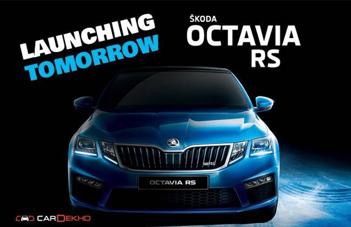 Launching Tomorrow: Skoda Octavia RS Launching Tomorrow: Skoda Octavia RS