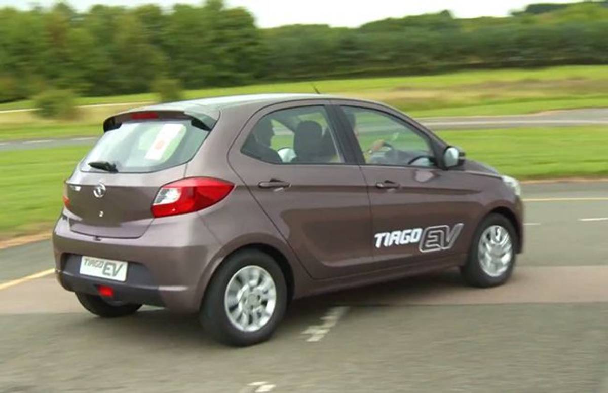 Tata Motors Showcases Tiago EV Tata Motors Showcases Tiago EV