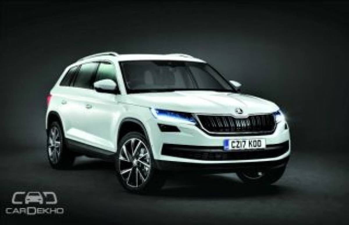 Skoda Kodiaq Launch Likely In October Skoda Kodiaq Launch Likely In October